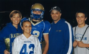 Picture from Johnny's Senior night - last home game...